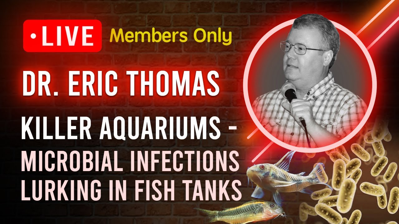 Aquarium Co-Op Club: Dr. Eric Thomas - Killer Aquariums - Microbial Infections Lurking in Fish Tanks