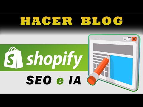 Como hacer un blog en Shopify