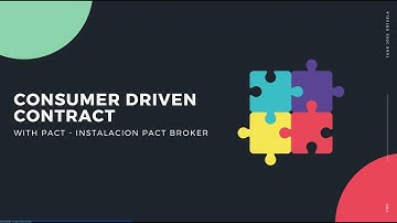 #CDC #Consumer driven Contract #Testing con Pact: Instalacion Pact Broker (Parte7)