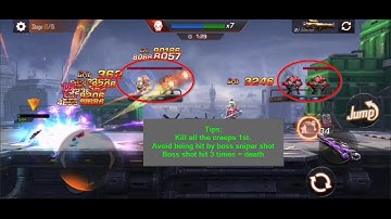 Contra Return: Void Simulation Fight Chapter 5 - Boss 2 Stage 10 - Lvl 50