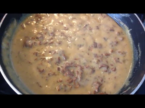 Рецепт Грибной соус из сушеных лисичек