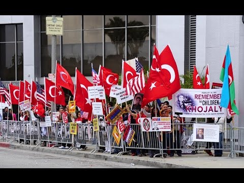 სომეხი ერის გენოციდის 100 წლისთავი. აშშ  США  День Геноцида Армян 24.04.2015  Армяне Вірмени