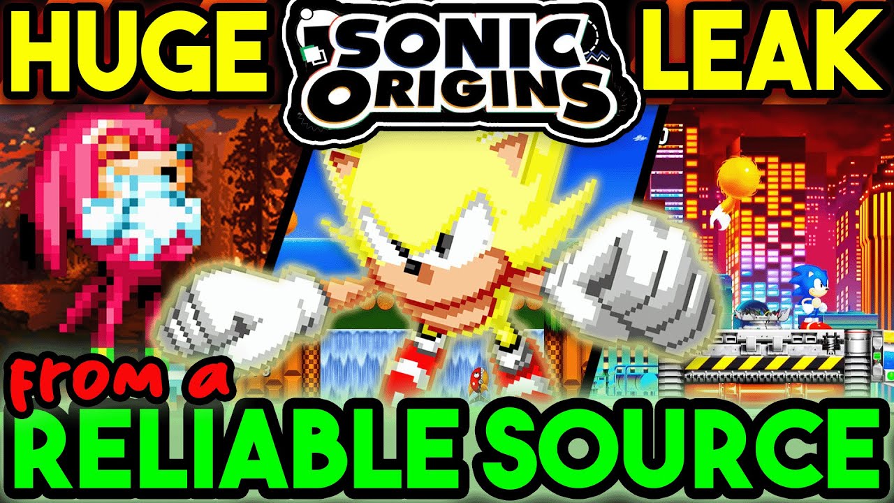 NEW Sonic Origins Leak Confirms Gameplay Updates, Release Date Correction, & More!