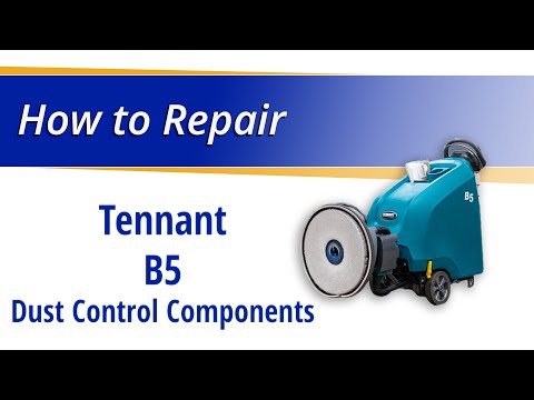 How to Replace the Dust Control Components on the Tennant B5 