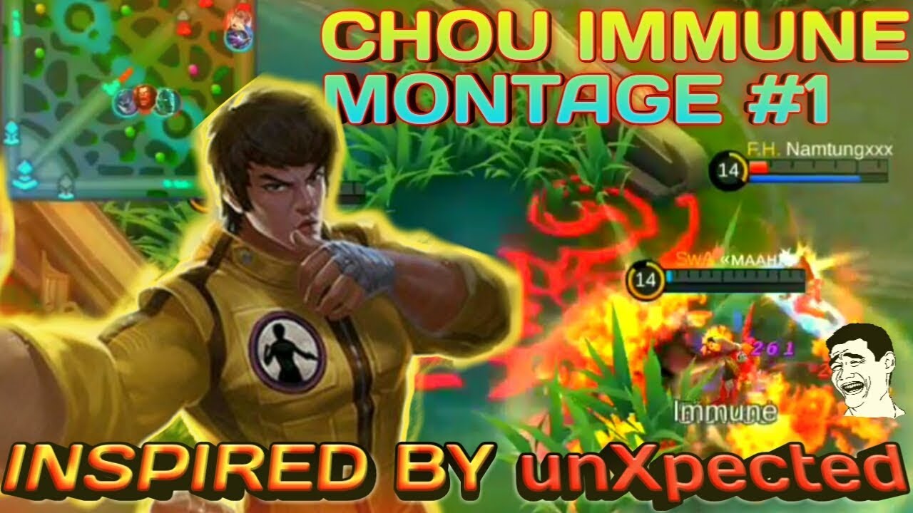 IMMUNE GOD CHOU IMMUNE MONTAGE #1 INSPIRED BY CHOU GOD unXpected ❤️