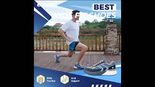 FitVille Men’s Rebound Neo V5 | Wide Fit Walking Shoes for Superior Comfort