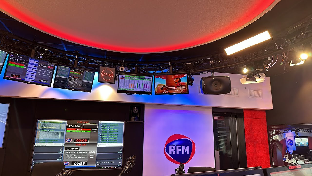 Carl Defray est en direct du studio radio RFM - YouTube
