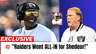 Shedeur To Raiders? Deion Sanders Says Owner’s Move Was Legendary!