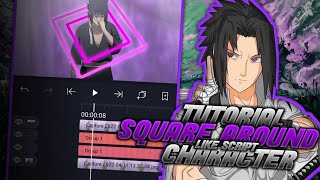 TUTORIAL SQUARE AROUND CHARACTER LIKE SCRIPT || ALIGHT MOTION