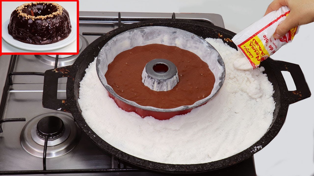 وداعا للكسل في 5 دقائق حضري كيكة الملح السريعة في المقلاة ببيضة واحدة فقط وبدون فرن كيك يومي اقتصادي