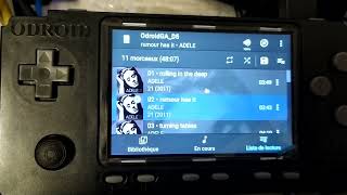 Odroid Go Advance as an audio streamer from Logitech Media Server