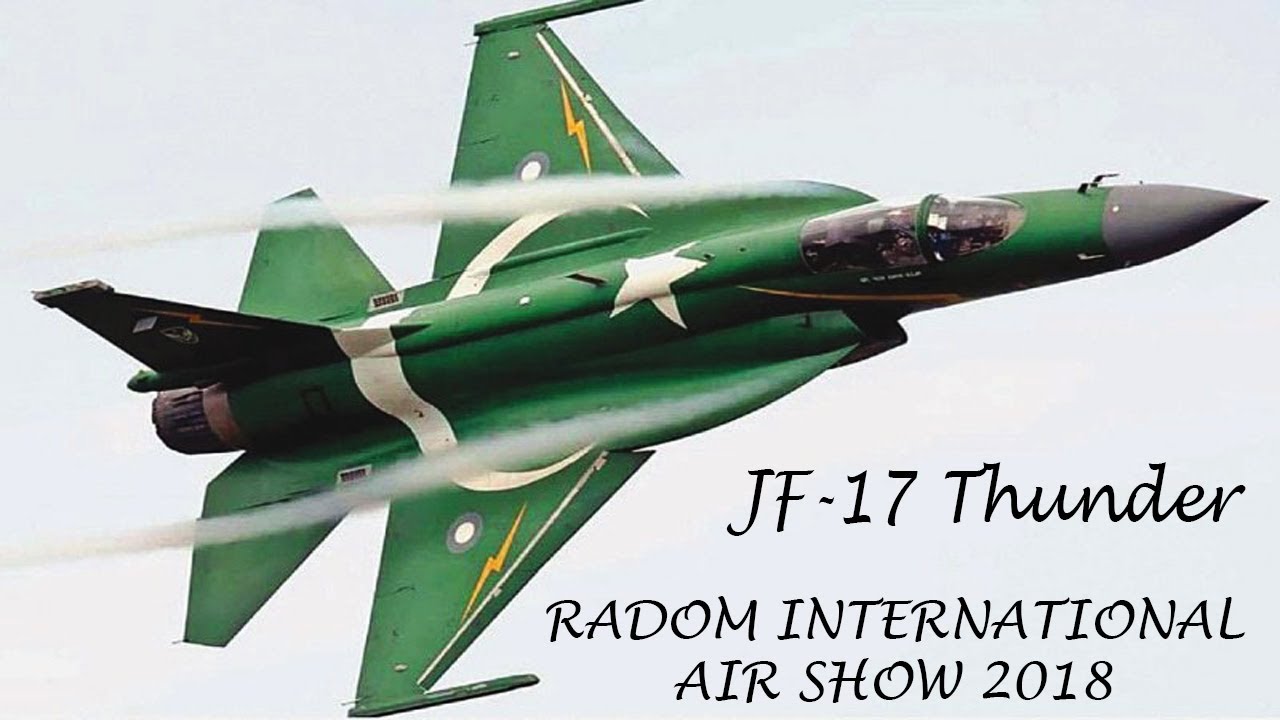 Pakistan Air Force Poland Air Show JF17 Thunder