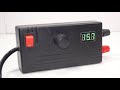 How to make adjustable power supply from old laptop charger | Adjustable variable power supply