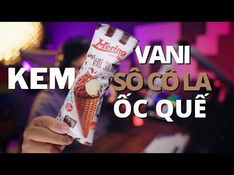 Video Review Kem Vani Sô Cô La Ốc Quế Merino Vani Chocolate - youtube