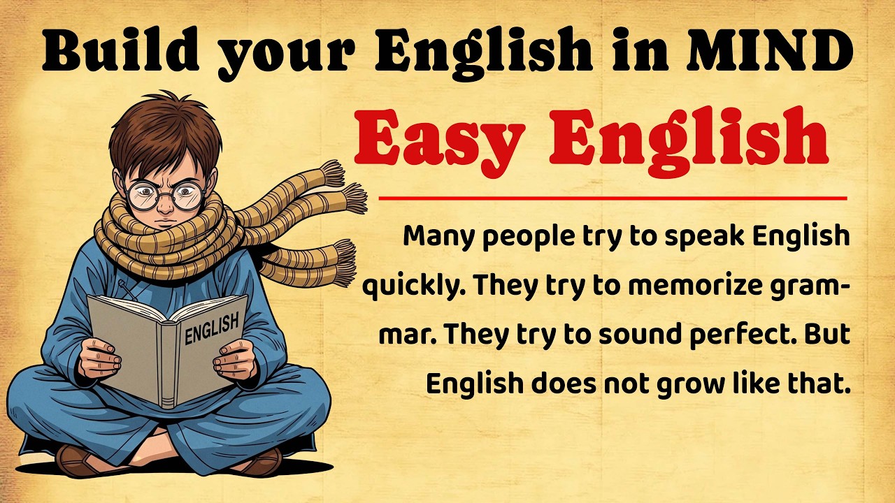 Build your English in MIND first to Speak more Confidently and Naturally || Grade Reader✅
