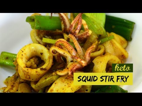 Indian Squid Sukka | Easy Stir fried Squid | Keto Recipes ...