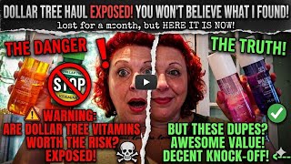 🫆Dollar Tree EXPOSED IN THIS Haul The Good, The Bad, and The Fake!
