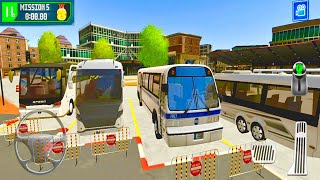 Learn to Park a Bus on Impossible Roads [Part:1]- Bus Parking Game screenshot 3