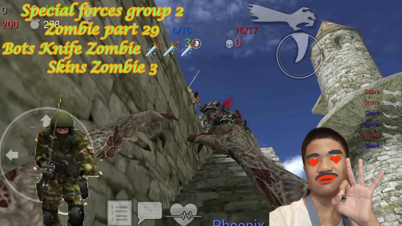 Special forces group 2 Zombie part 29 knife 🗡️🗡️🗡️