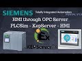 Siemens tia portal tutorial 8 connect wincc hmi to kepserver opc and plcsim
