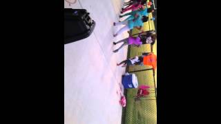 Dancing Cougarettes Practice