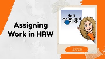 Assigning Work in HRW