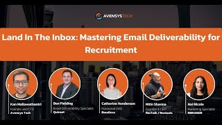 Land In The Inbox  Mastering Email Deliverability for Recruitment