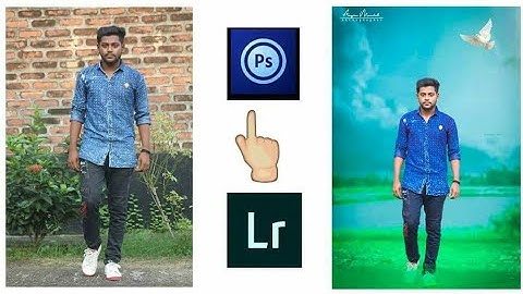 Ps Touch+Lightroom Cc Manipulation Photo EDit Tutrial 2k18 | 😎 AuYan EdiTz 😎