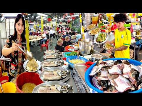 LEGENDARY MALAYSIAN STEAMED FISH HEAD SELLER | THOUSANDS PEOPLE VISIT EVERY SINGLE DAY TO TASTE THIS