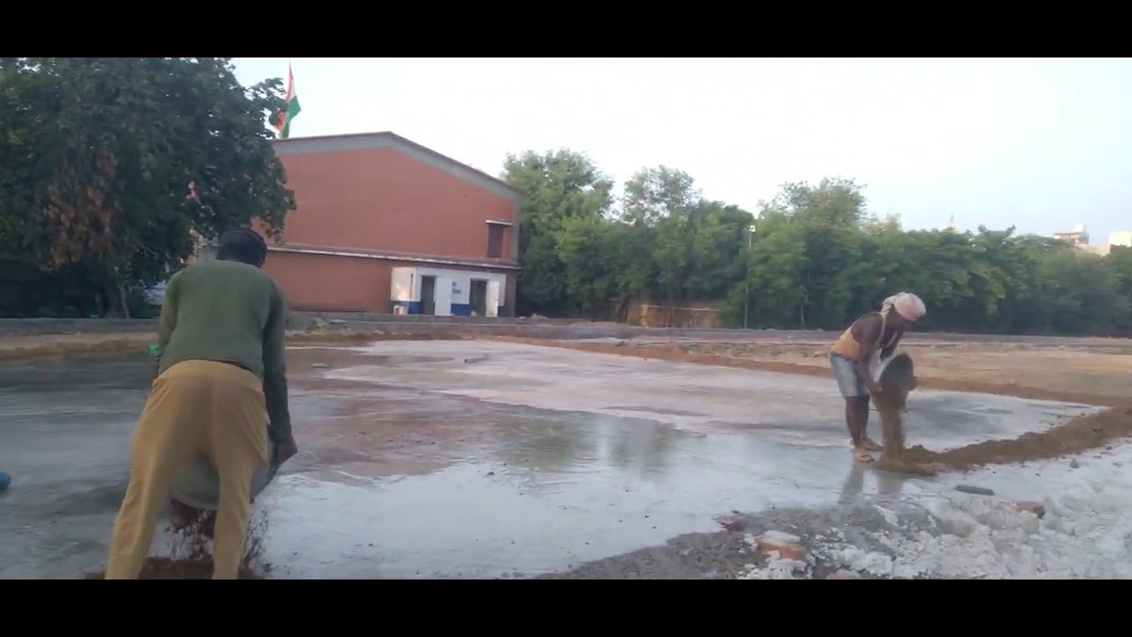 for curring  by ponding method