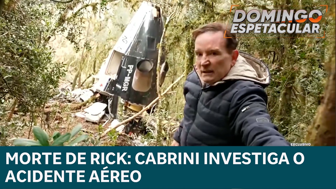 Morte de Rick Sollo: Cabrini investiga os fatores que levaram à queda do helicóptero