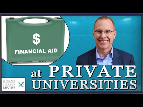 Video: Financial Aid at Private Universities