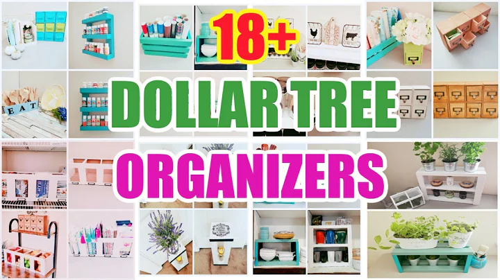 18+ DOLLAR TREE HIGH-END WOODEN ORGANIZATION IDEAS AND HACKS