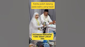 momen haru ketika jodoh datang di waktu tua ‼️‼️‼️ #nikah #manten #pengantinviral #jodoh #momenharu