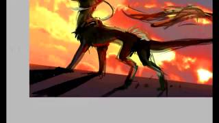 In the sunset - speedpaint
