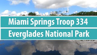 Troop 334 Canoeing the Nine Mile Pond | Everglades National Park