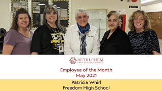 BASD Employee of the Month May 2021: Patricia Whirl, Freedom High School