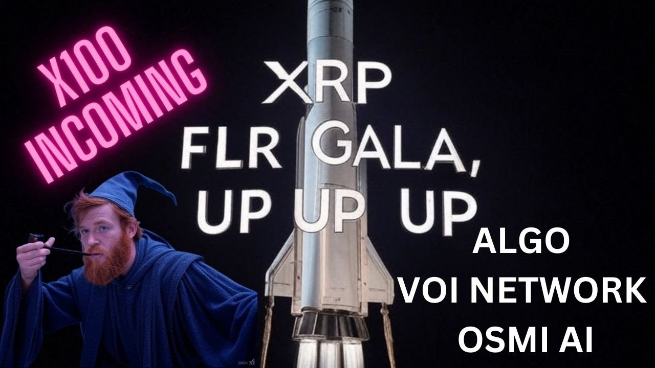 XRP, ALGO, FLR, GALA, OSMI, VOI NETWORK | CRYPTO WILL MOON, TRILLIONS TO ENTER THE MARKET