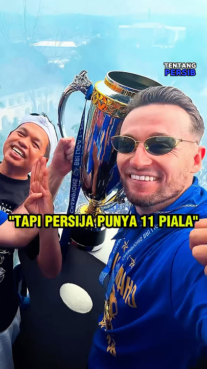 Perbedaan Trofi Persib vs Persija 😱