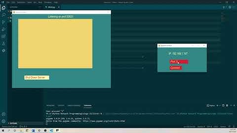 Python Multiplayer Making a Chat Program Part 2