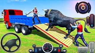 農場動物トラック輸送シミュレーター - リアル動物園トランスポータートラック運転AndroidゲームプレイZNLGAMERZ32 screenshot 4