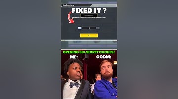 CODM finally Fixed Secret Cache?