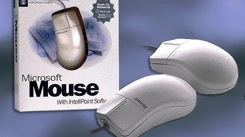 "MS Mouse 2.0 with Intellipoint 1.1 Software" Presentation (1996)