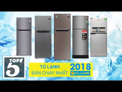 Samsung dẫn đầu Top 5 tủ lạnh bán chạy nhất Điện máy Xanh 2018