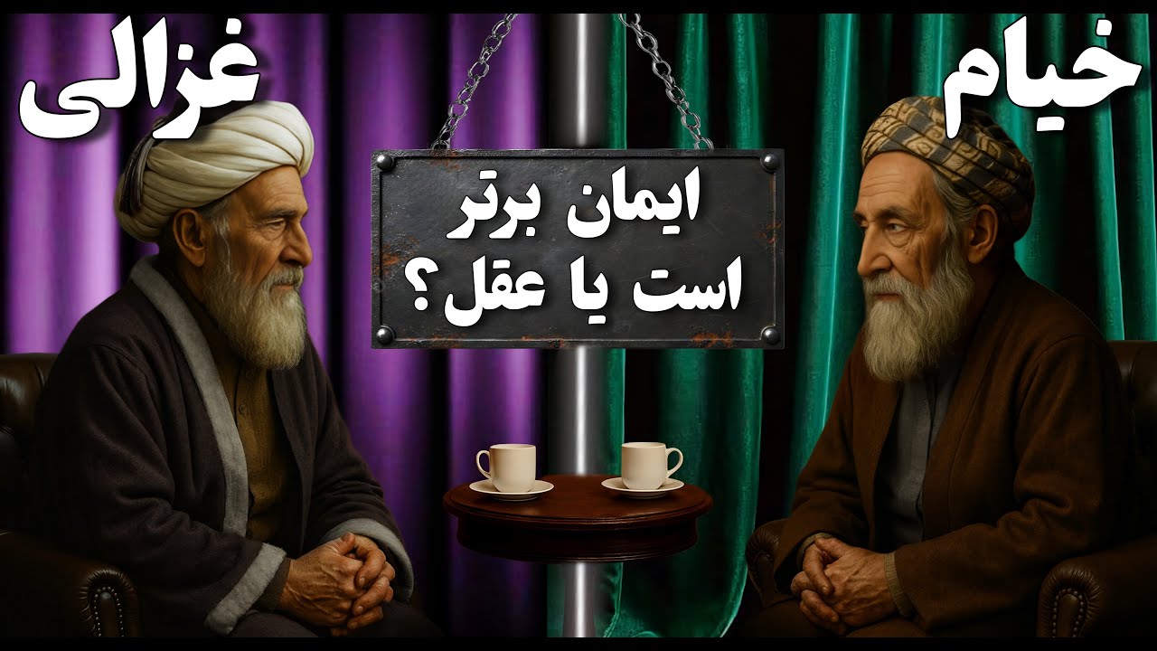مناظره غزالی در برابر خیام | عقل یا ایمان