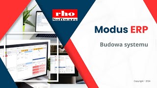 Modus ERP - Budowa systemu screenshot 3
