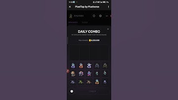 PixelTap By Pixelverse Daily Combo 25 June 😀😀 #pixelverse #telegram #cloudmining #crypto #cryptobot