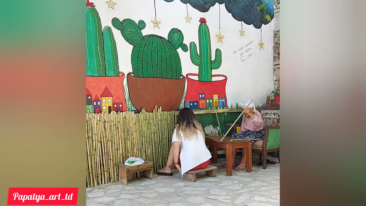 Kamış (kargı) ile Duvar Yenileme #kendinyap #bahçedekorasyonu