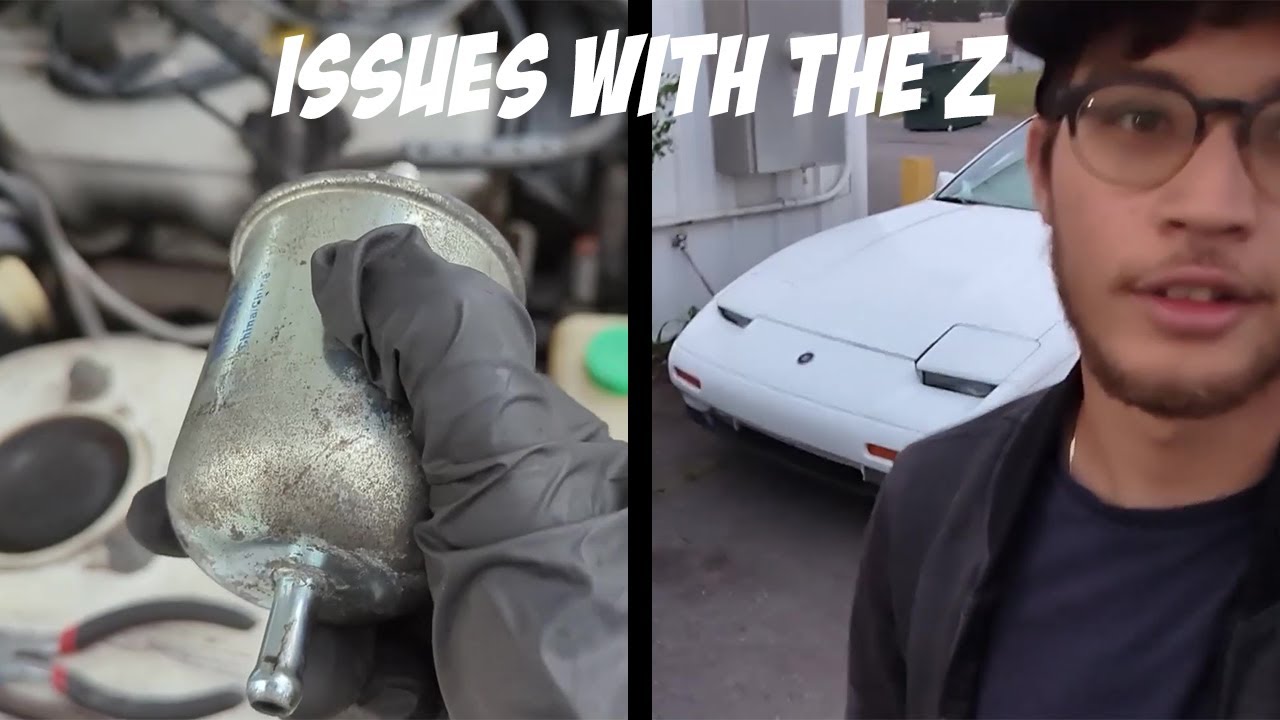 Changing Z31 Fuel Filter / Diagnosing Problems YouTube