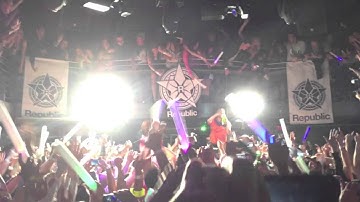 Steve Aoki Sprays Champagne @ Axis/Radius in Scottsdale, AZ - Morning of the Grammys